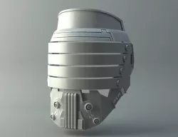 Darth Vindican mask - Star Wars universe 3D print model