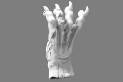 demon beast hand 3D print model