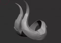 Devil Mercy Helmet Cosplay 3D print model