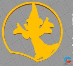 Disney Inspired Mouse Ears - Sorcerer Mouse 3D print model