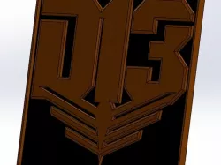 District 13 badge