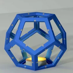 DODECAHEDRON TO ASSEMBLE 3D print model