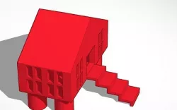 Doll House 3D print model