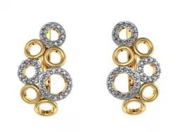 Earrings Bubbles from set 3D print model