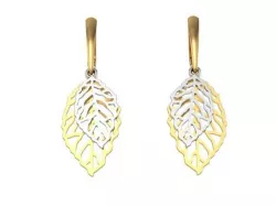 Earrings cut-out  3D print model