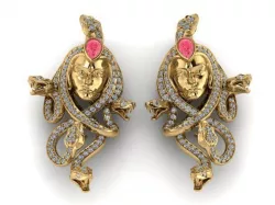 Earrings T01014 3D print model