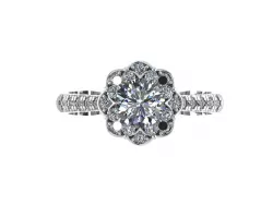 engagement ring  3D print model
