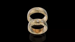 Engagement Rings and Diamond Wedding Rings 3D print model