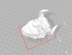 Faun Head 3D print model