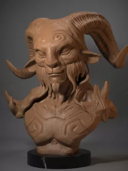 Fauno Pans Labyrinth 3D print model