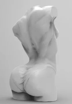 female body 3D print model