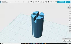 Fishing Rod Butt 3D print model