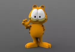 Garfield 3D print model