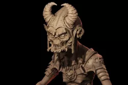 Goblin 3D print model