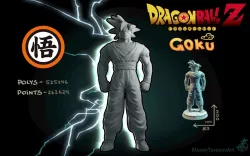 Goku Dragon Ball Z 3D print model
