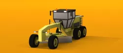 Grader  3D print model