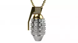 GRENADE pendant 3D print model