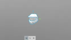 halo helmet  3D print model