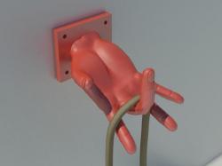 Hook Hand v1 001 | 3D model