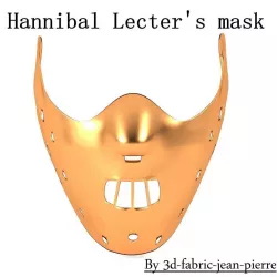 HANNIBAL LECTER MASK 3D print model