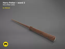 Harry Potter Wand version 2 - Harry Potter 3D print model