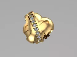heart gift box charm ball 3D print model