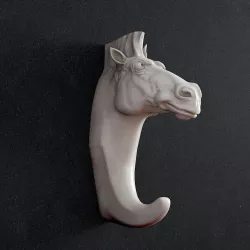 Hook horse 3D print model