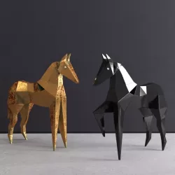 Horse 3D print model