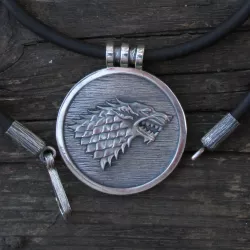 House Stark Wolf Medallion 3D print model