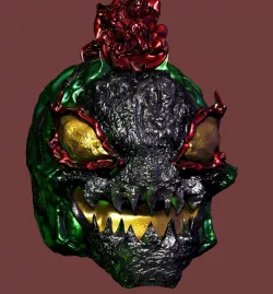 Hulk-Carnage Head 3D print model