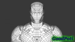 Iron Man Mark46 costume for print 3D print model