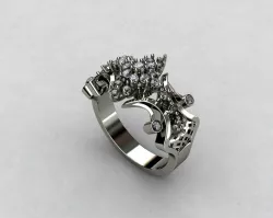 J rings N 105 3D print model