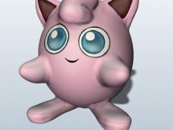 Jigglypuff 3D print model