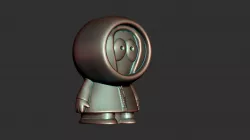 Kenny McCormick beads 3D print model