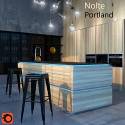 Kitchen Nolte Portland 3D print model