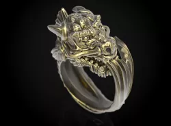 Koi fish dragon 3D print model