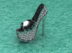  ladies shoes 3D print model