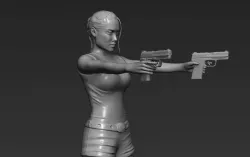 Lara Croft Tomb Raider 3D printing ready stl obj formats 3D print model
