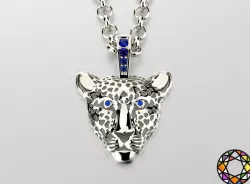 Light leopard pendant 0076 v1 3D print model