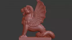 Lion Griffin 3D print model