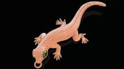 Lizard Pendant 3D print model