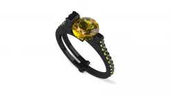 Lock Engagement Ring 3D print model
