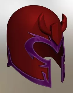 Magneto Helmet 3D print model