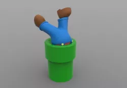 Mario 3D print model