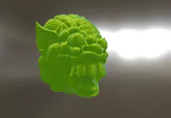 Mask Indonesian  3D print model