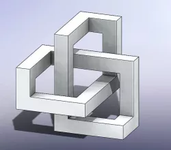 MC Escher Puzzle 3D print model