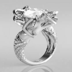 Mermaid Rig mermaid ring 3d print model | Page 1 | STLFinder