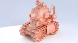Metal Slug tank 3D print model