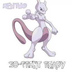 Mewtwo - 3d print model 3D print model