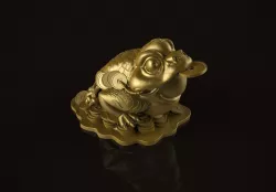 Money frog 3D print model